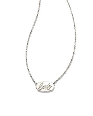 Love Elisa Pendant Necklace in Sterling Silver