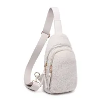 Sherpa Sling Bag Backpack: Ivory - ONLY 2 LEFT!