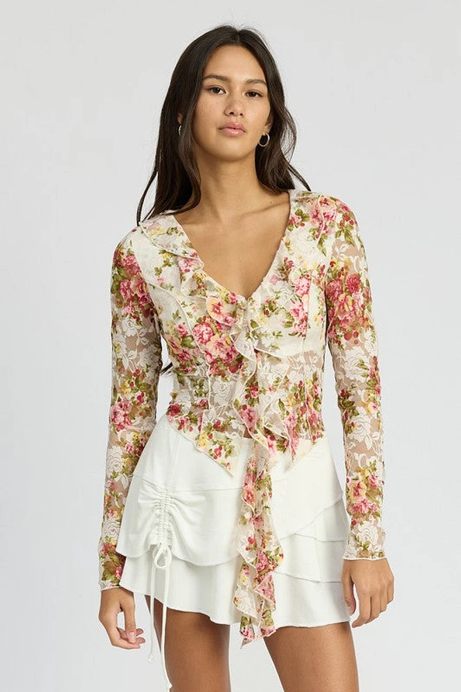 Becca Floral Blouse