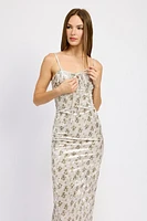 Lori Printed Midi Dress