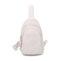 Sherpa Sling Bag Backpack: Ivory - ONLY 2 LEFT!