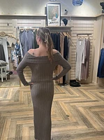 Natalia Off The Shoulder Sweater Dress LAST ONE!