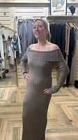 Natalia Off The Shoulder Sweater Dress LAST ONE!