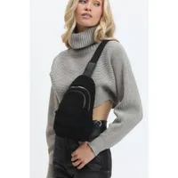 Crossbody Sherpa Sling Bag ONLY 2 LEFT!