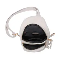 Sherpa Sling Bag Backpack: Ivory - ONLY 2 LEFT!