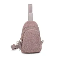 Sherpa Sling Bag Backpack: Ivory - ONLY 2 LEFT!