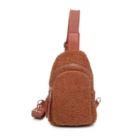 Sherpa Sling Bag Backpack: Ivory - ONLY 2 LEFT!