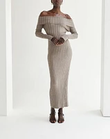 Natalia Off The Shoulder Sweater Dress