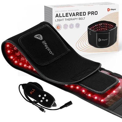 Lifepro AllevaRed Pro Light Therapy Belt Black