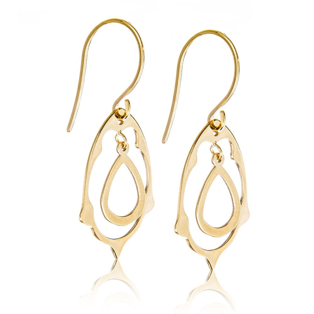 Rogers & Hollands® Jewelers Fancy Teardrop Dangle Fashion Earrings