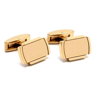 Gunmetal Argyle Design Cufflinks