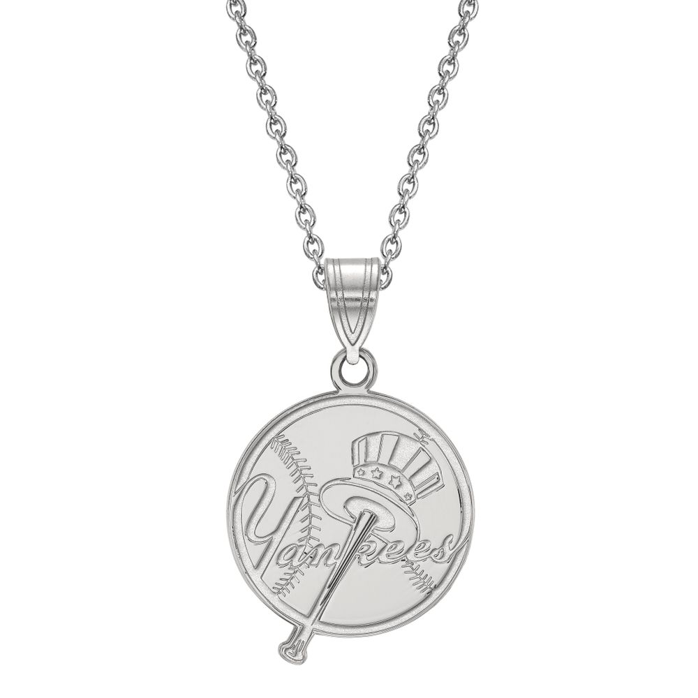 MLB New York Yankees Dog Tag Sterling Silver