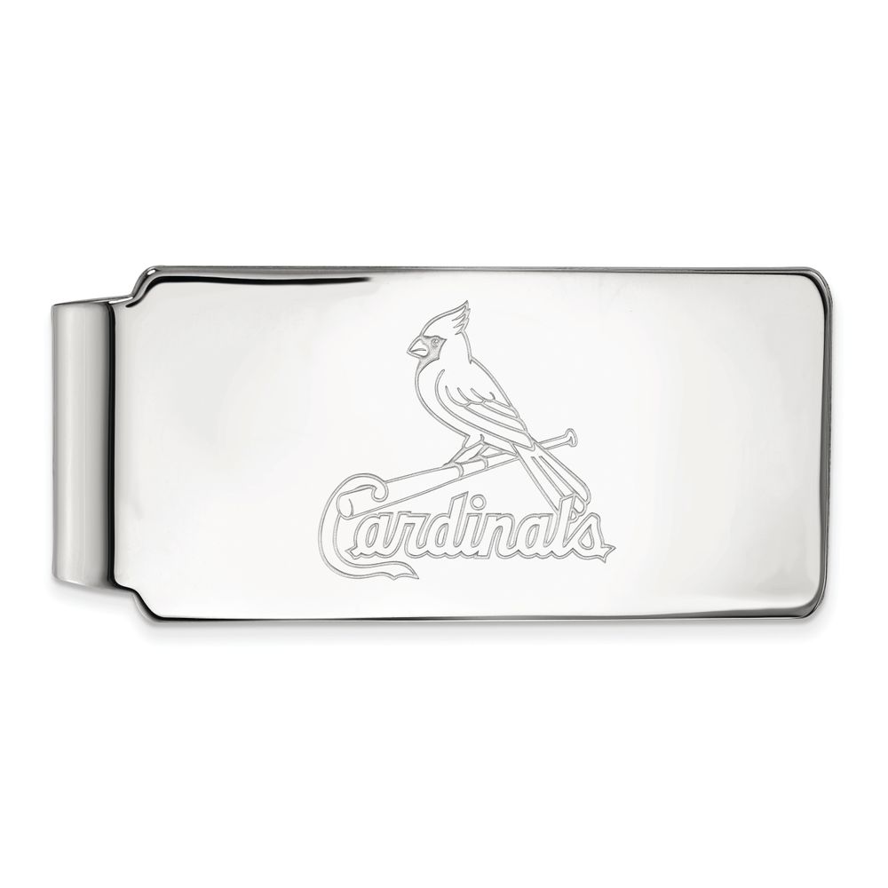 LogoArt Sterling Silver St. Louis Cardinals Extra-Small Dangle Earrings