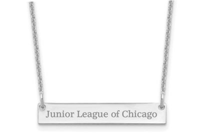 Chicago Cubs Women's 18'' 10k Yellow Gold Small Pendant Necklace