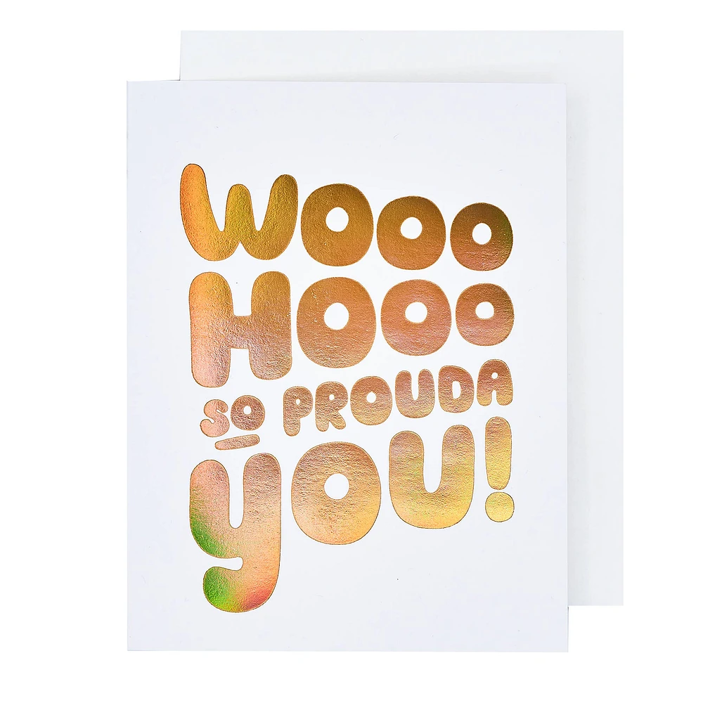 Prouda You Congrats Card