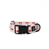 The Cheery Cherries Dog Collar - Large