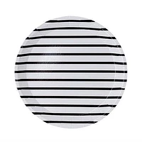 Femme Stripe Dessert Plates - 8 Ct.