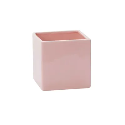 Blush Urban Square Vase