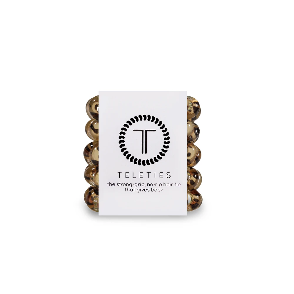 tinyTELE Hair Ties - Leopard