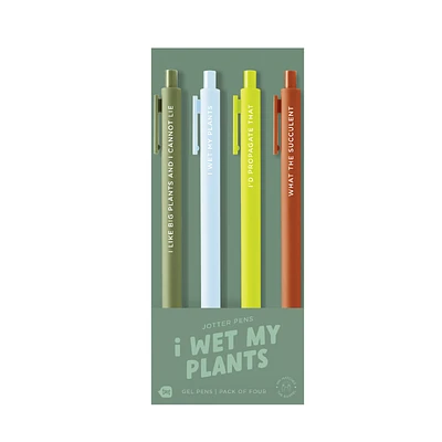Jotter Sets - 4 Pack - I Wet My Plants