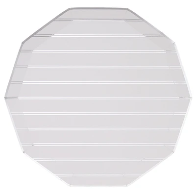 Silver Stripe Premium Dinner Plates - 8 ct.