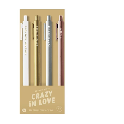 Jotter Sets - 4 Pack - Crazy In Love