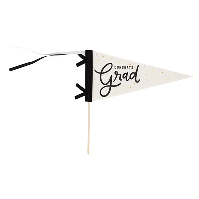 Congrats Grad Felt Pennant Banner