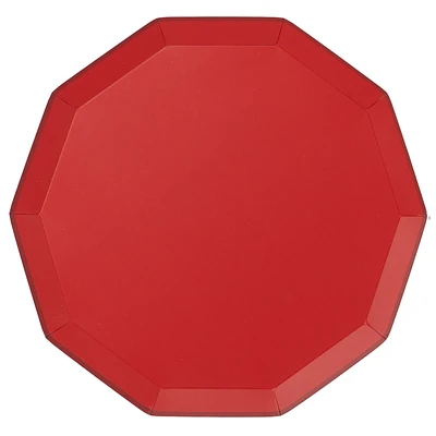 Cherry Red Premium Dinner Plates - 8 ct.