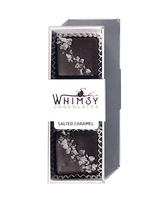 Dark Chocolate Salted Caramels