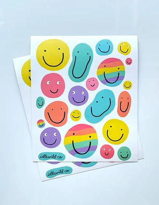 Smiley Sticker Sheets