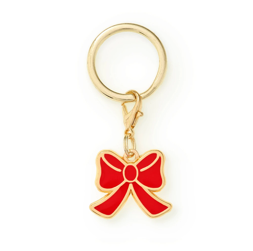 Dog Collar Charm - Red Bow