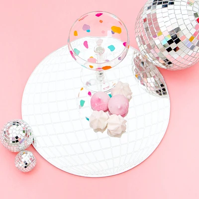 Disco Ball Serving Tray