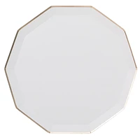 Blanc White Premium Dinner Plates - 8 ct.