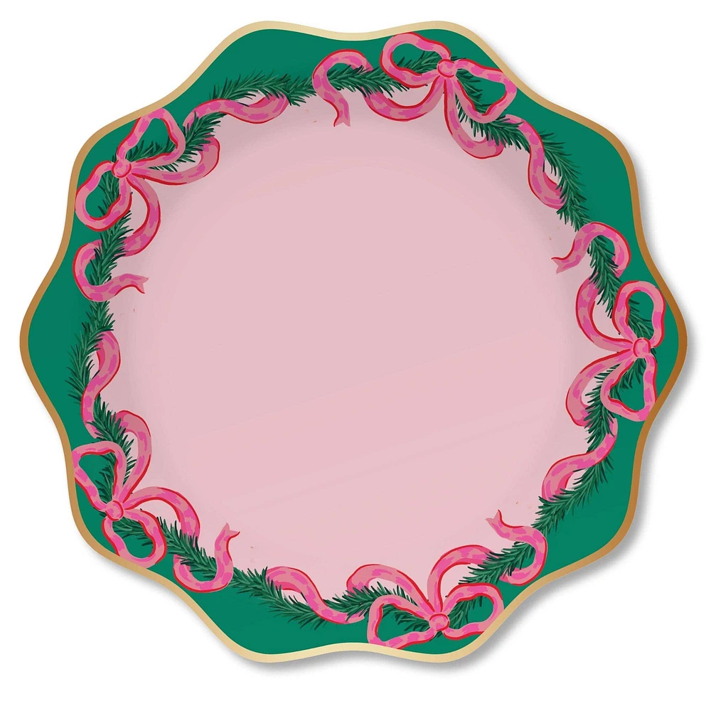 Pink Nutcracker Dinner Plates - 8 ct.