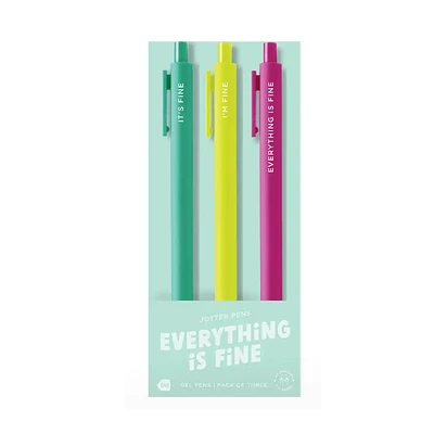 Jotter Sets - 3 pack - Everything Is Fine