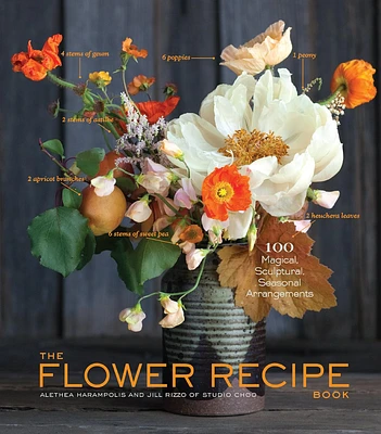 THE FLOWER RECIPE Hardcover Book