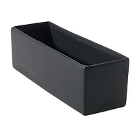 Black Long&Low Planter