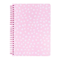 Mini Spiral Notebook - Pink Dots