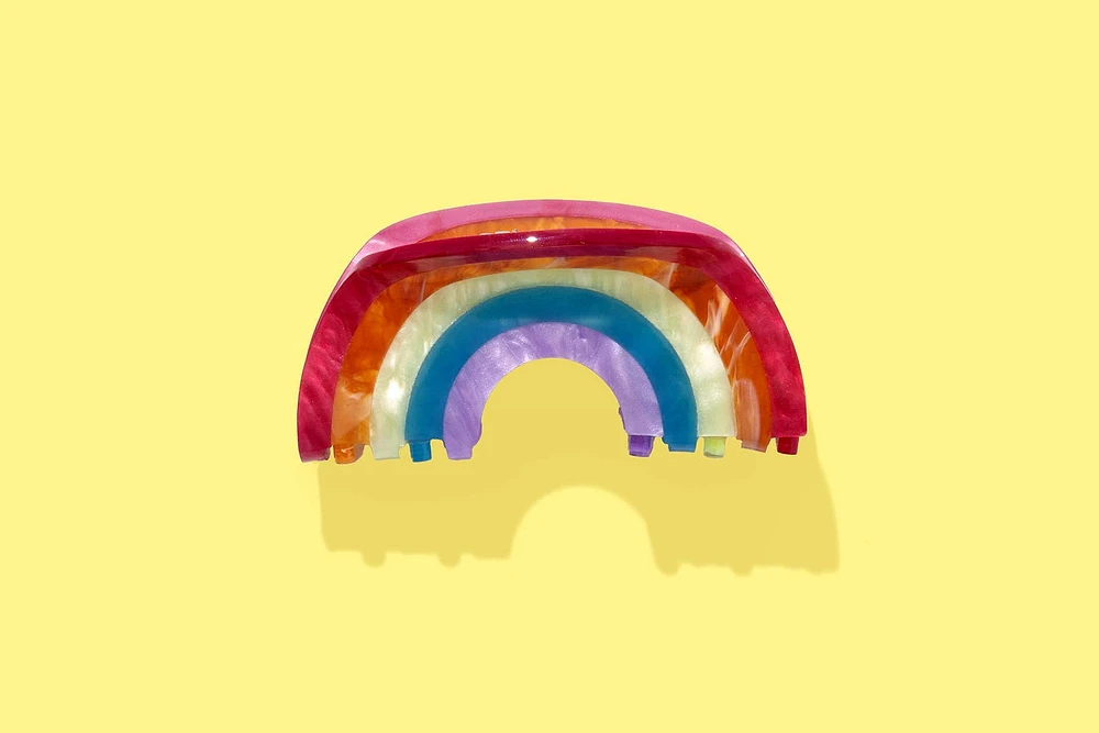 Claw Hair Clip - Rainbow