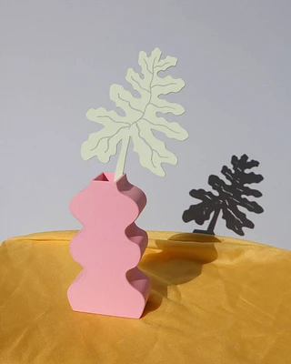 Wiggle Vase - Pink