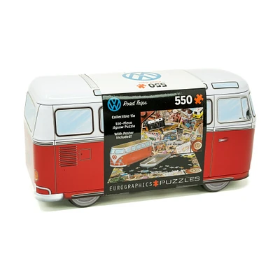 VW Bus Gift Tin 550pc Puzzle