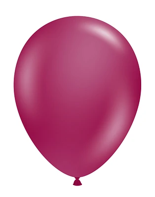 Crystal Burgundy - Standard Helium Balloons 11-inch