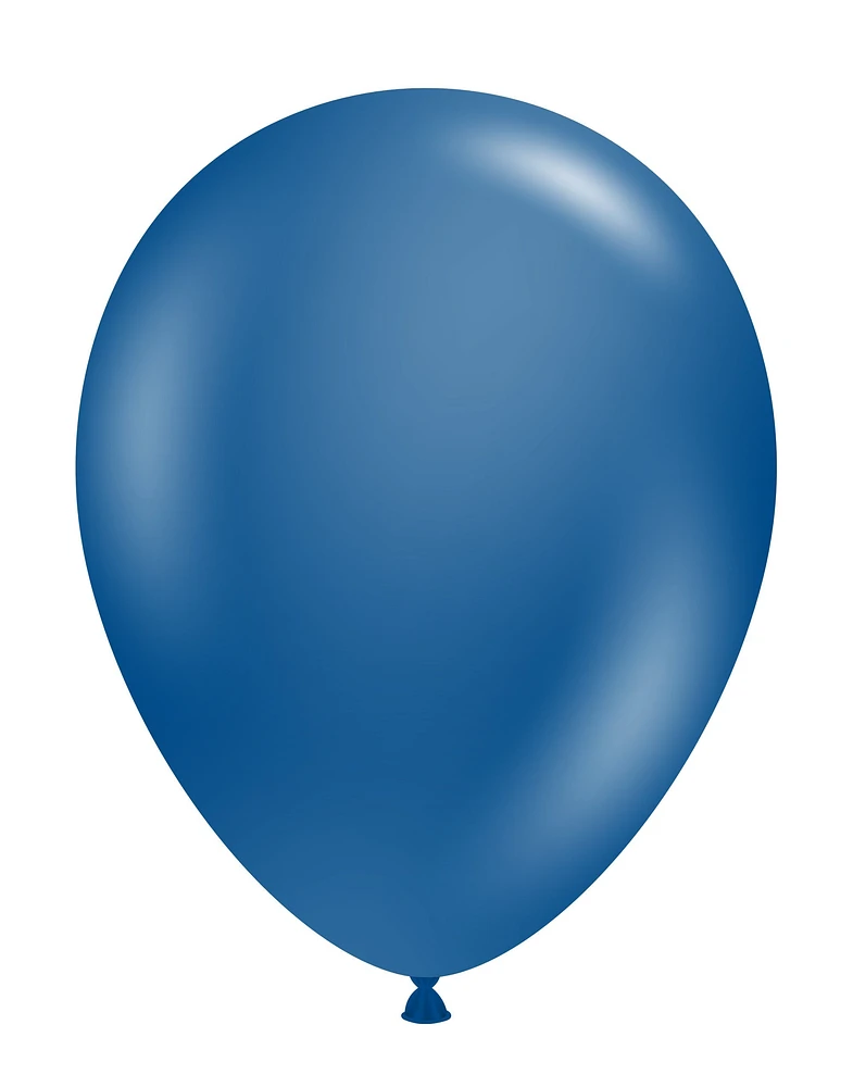 Crystal Sapphire Blue - Standard Helium Balloons 11-inch
