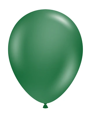 Metallic Forest Green - Standard Helium Balloons 11-inch