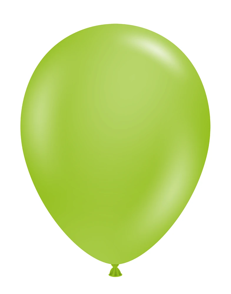 Lime Green - Standard Helium Balloons 11-inch