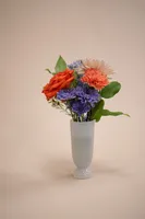 FRESH FLOWERS: Small Bouquet - Wrapped Flowers / BRIGHT AND CHEERY