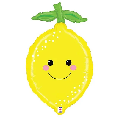 Happy Lemon Foil Balloon