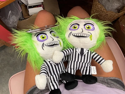 Beetlejuice dog toy