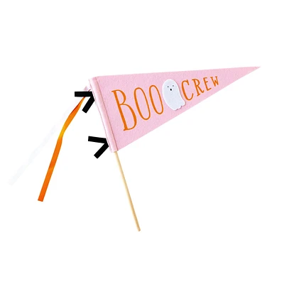 BOO CREW Pennant Flag