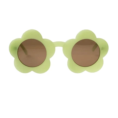 Kids Flower Sunglasses - Green